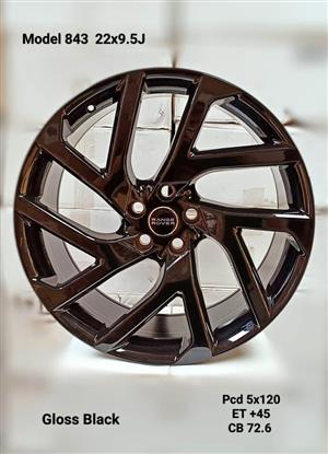 22” Range Rover wheels