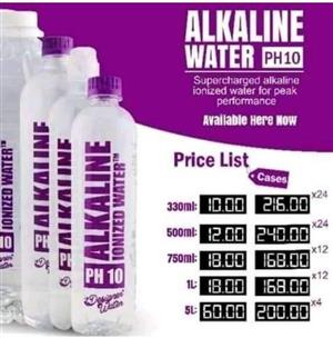 Alkaline Designer Water