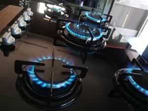 5 burner Gas Hob