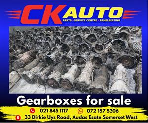 Auto and manual gearboxes for sale for most vehicle make and models.