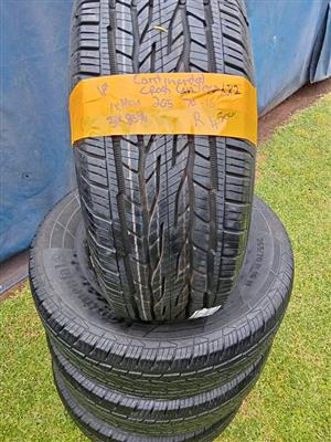 4x Continental cross Contact lx2