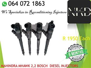 MAHINDRA MHAWK 2.2 DIESEL INJECTOR FOR SALE OR SERVICE EXCHANGE OR TO RECON