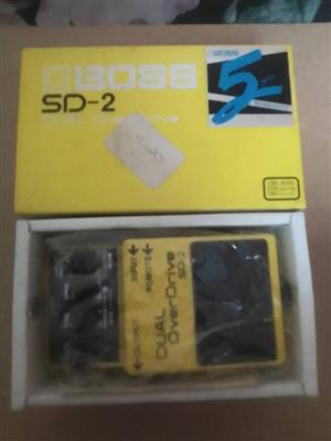 BOSS SD-2 DUAL OVERDRIVE for sale Menlyn