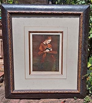 Beautiful Old Classical Print 