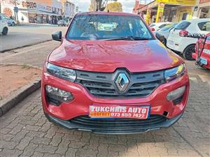2022 MODEL RENAULT KWID 1.0 ENGINE CAPACITY RED COLOUR MANUAL TRANSMISSION PETROL  MILEAGE 111
