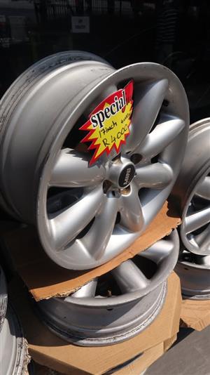 MINI COOPER RIMS/WHEELS 4X100PCD 17INCH