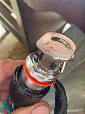 Ignition. Meyerton bike scrapyard new and secondhand spares. Andre