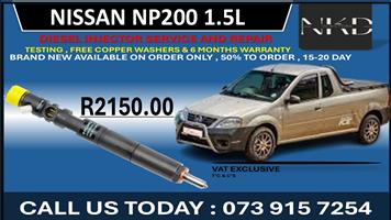 Nissan Np200 1.5L Diesel Injectors 