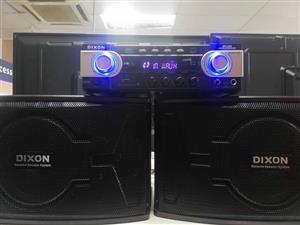 Amp plus speakers