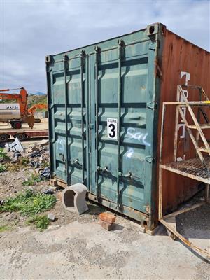 6m Shipping Container available in Port Elizabeth “as is”. 