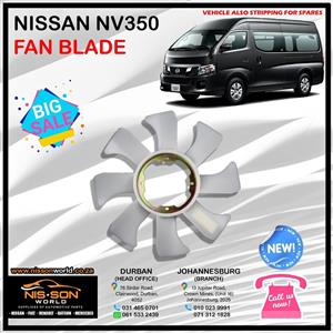 NISSAN NV350 FAN BLADE