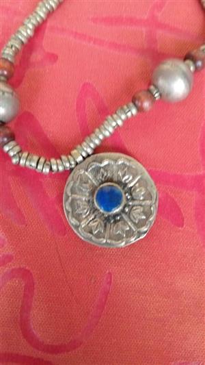 Afghan Kuchi lapis lazuli necklace