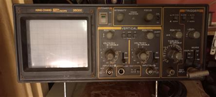 20mhz dual trace Hung Chang /Protech P-3502 analog oscilloscope.  