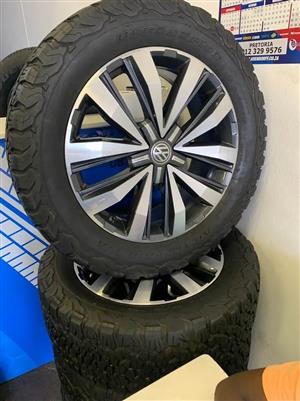 VW Amarok 20" magwheel and tyres 