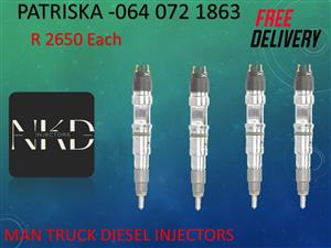 MAN TRUCK DIESEL INJECTORS
