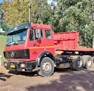 1994 - Mercedes-Benz Powerliner 1729 Tag Axle - Ready For Work!
