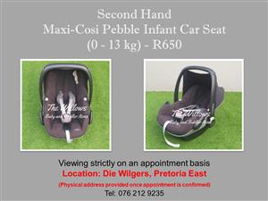 maxi cosi pebble second hand
