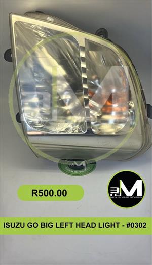ISUZU GO BIG LEFT HEADLIGHT - 0302