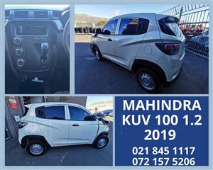 Mahindra KUV 100 1.2 2019 stripping for spares 