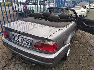 BMW M3 convertible ,manual ,