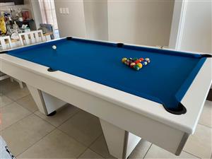 Thurstone White None Coin Pool Table for sale.