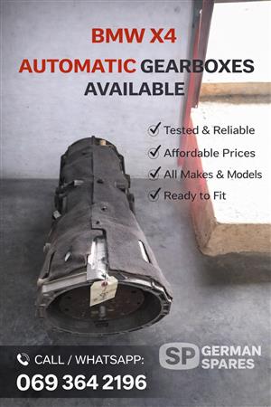 BMW X4 AUTOMATIC  GEARBOXE AVAILABLE