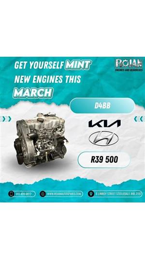 KIA D4BB ENGINE!!!! 