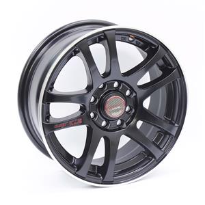 14″ A-Line Energy 4/100 & 4/108 Satin Black Alloy Wheels