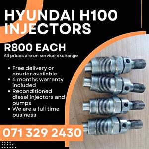 HYUNDAI H100 INJECTORS FOR SALE WITH WARRANTY