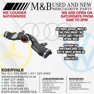 Air Mass Sensor M642 9 (Air Flow Meter)Air Intake Duct PreFace (Brand New)