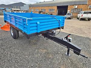 Single Axle Dropside Tipper Trailers