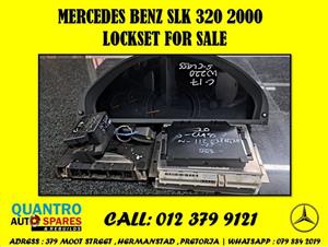 Mercedes Benz SLK 320 2000 Lockset For Sale  