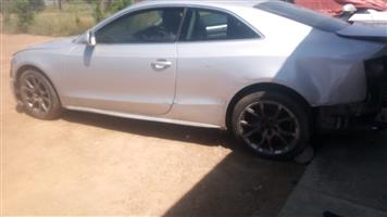 Audi A5 coupe quattro and Audi A4 B8 both