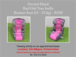 second hand booster seat