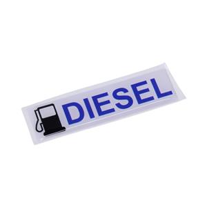 Diesel Word 3D Gel Dome Sticker