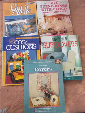 Cushion Cover Pattern Books x5 