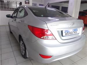 2018 Hyundai Accent 1.6 Fluid  88000km Silver Color  Manual, Petrol