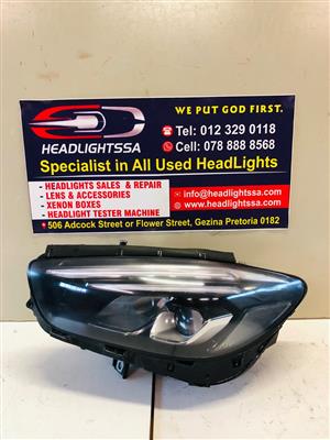 Mercedes Benz W247 B-class left side LED high performance headlight