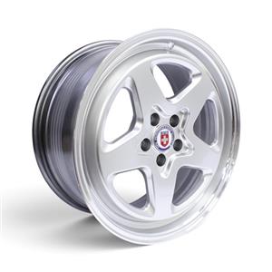 17″ TWC526 5×100 Hyper Silver Machine Lip Alloy Wheels