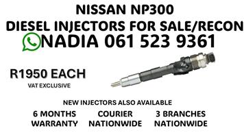 NISSAN NP300 DIESEL INJECTORS FOR SALE OR RECON