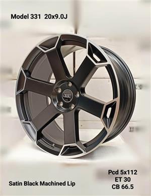 20” Audi wheels