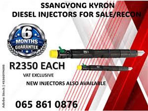 SSANGYONG KYRON DIESEL INJECTORS FOR SALE / RECON WITH WARRANTY JOHANNESBURG