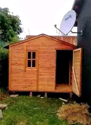 Log homes and wendy houses on special