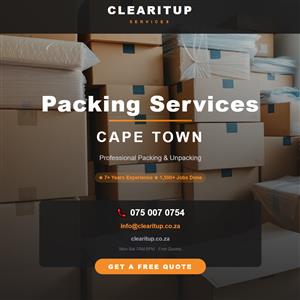 Professional Packing Services in Cape Town