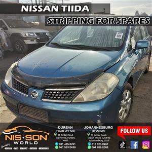 Nissan Tiida Stripping For Spares