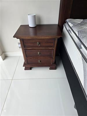 Pedestals and headboards and side tables