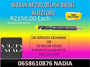NISSAN NP200 COMMON RAIL DIESEL INJECTORS FOR SALE