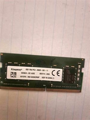 Laptop ram Ddr4 8gb 2666mhz