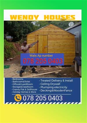 All Sizes of Wendy houses 
