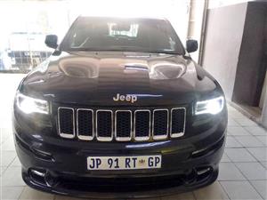 2018 GRAND CHEROKEE JEEP 6.2 SRT TURBO SUNROOF AUTOMATIC PETROL BLACK COLOUR REVERSE